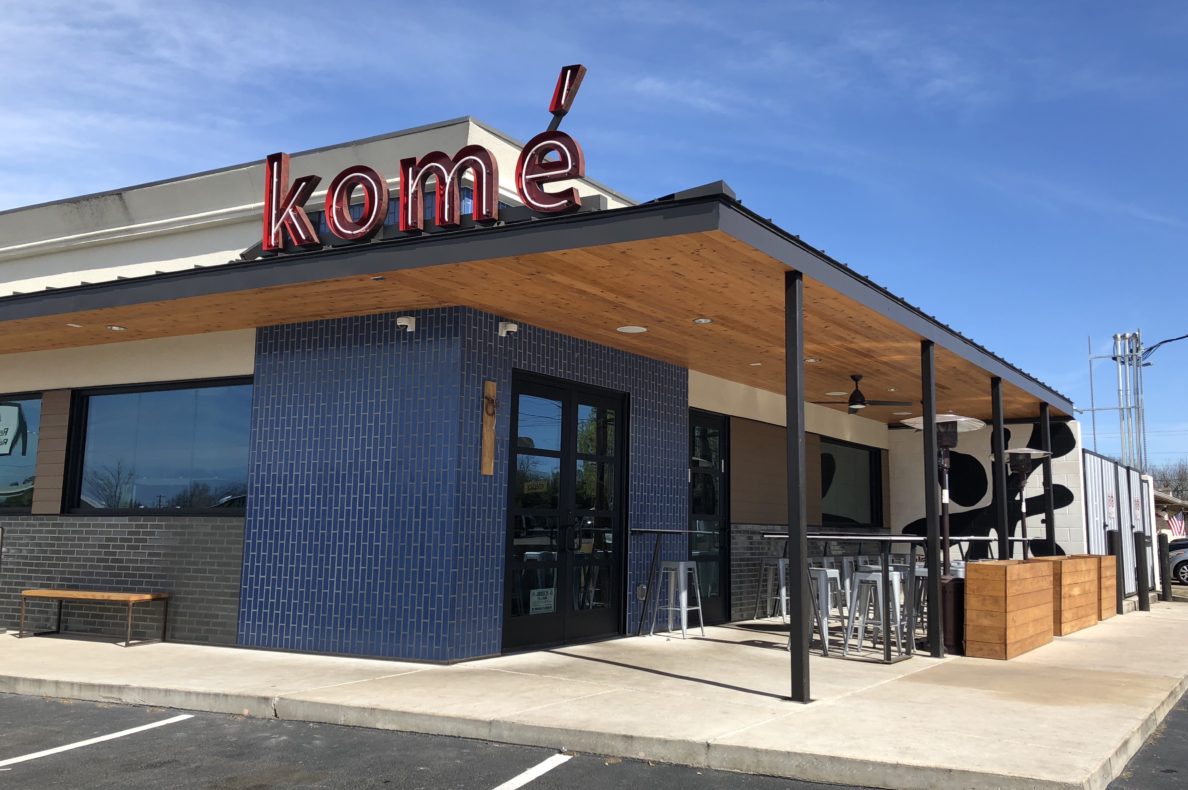 Kome Restaurant Construction