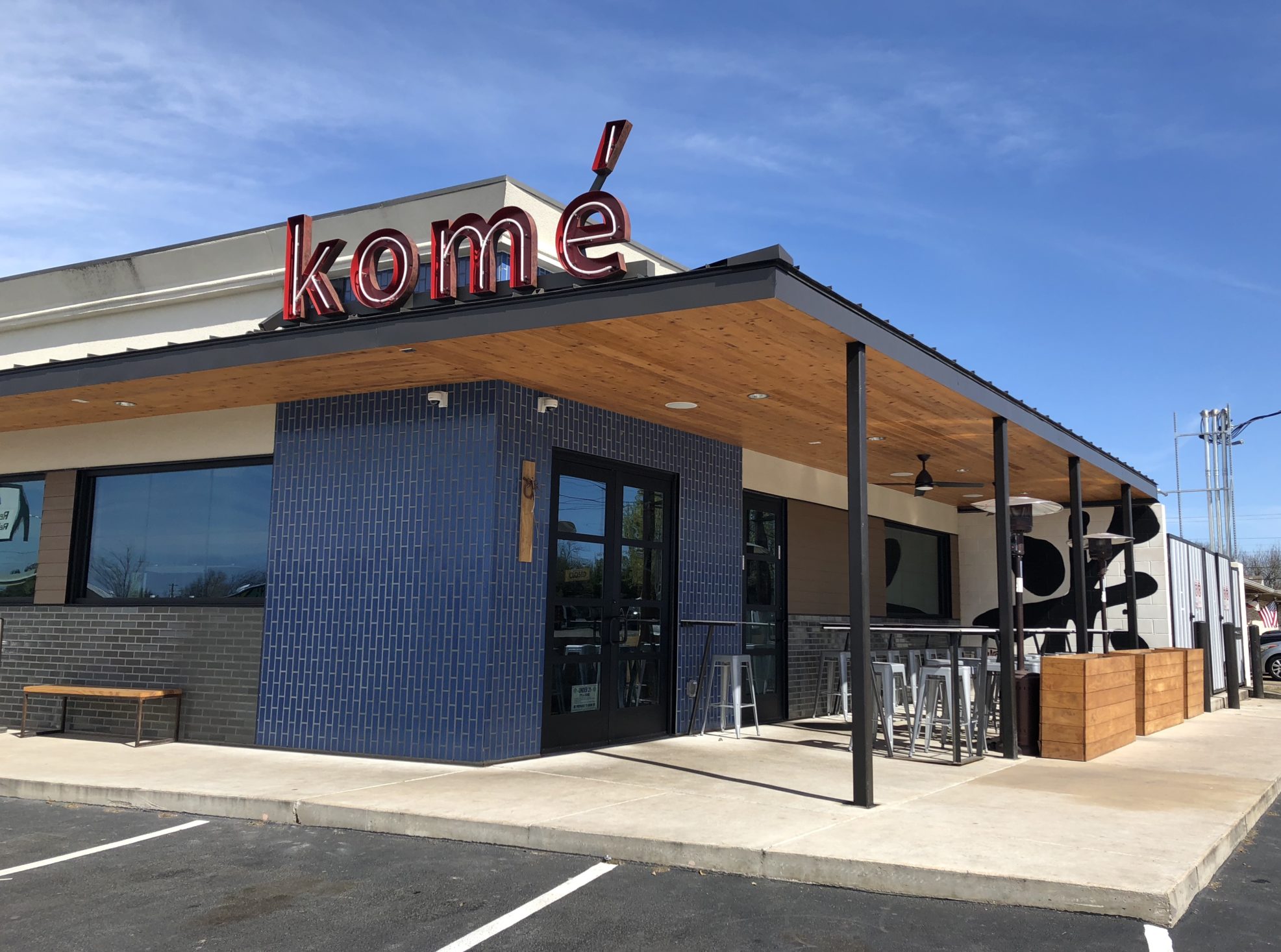 Kome Restaurant Construction